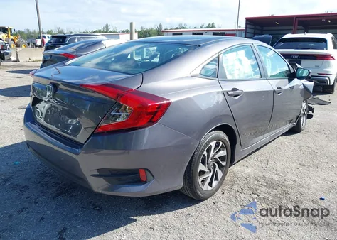 2016 Honda Civic Ex из США, поврежденный, VIN 19XFC2F75GE003916